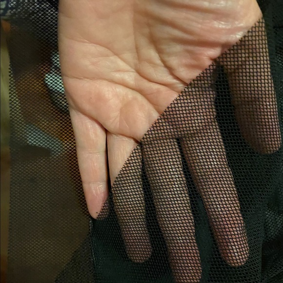 Lavena Black Chiffon Dress - Picture 4 of 6